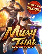 Muay thai champion